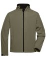 Heren Softshell Jas Daiber JN135 Olive